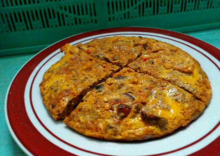 Resep Telur dadar simple (rendang hati ayam) - Aloysia Yossy