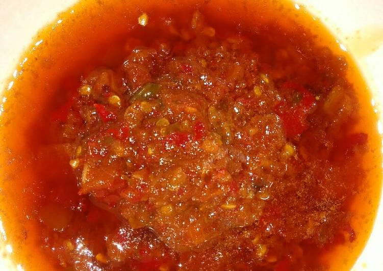 resep masakan Sambal Terasi Goreng