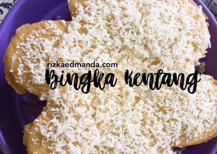 gambar untuk resep Bingka Kentang Khas Banjar No Mixer