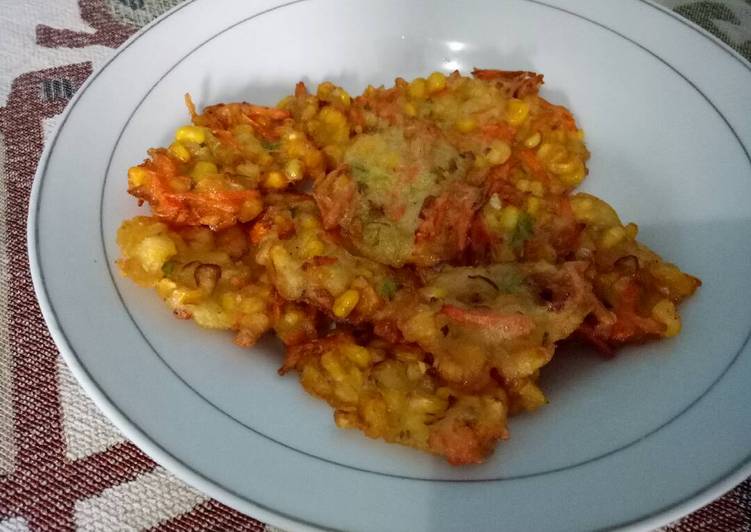 Resep Bakwan jagung udang Kiriman dari UmmuHamzah