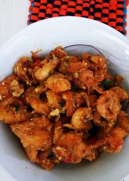 Udang Goreng Saus Telur Asin