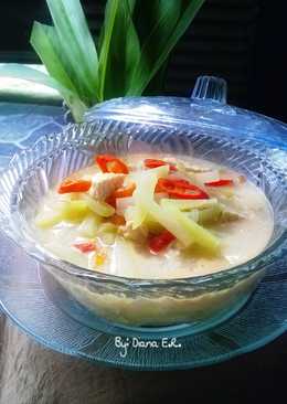 Sayur Santan Labu Siam & Tempe (Lodeh putih)