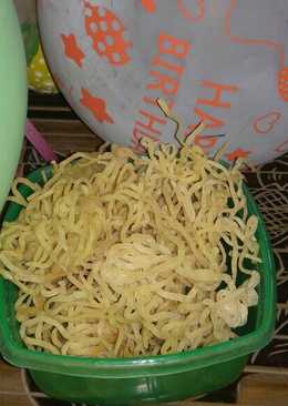 Mie Kremes Jagung manis