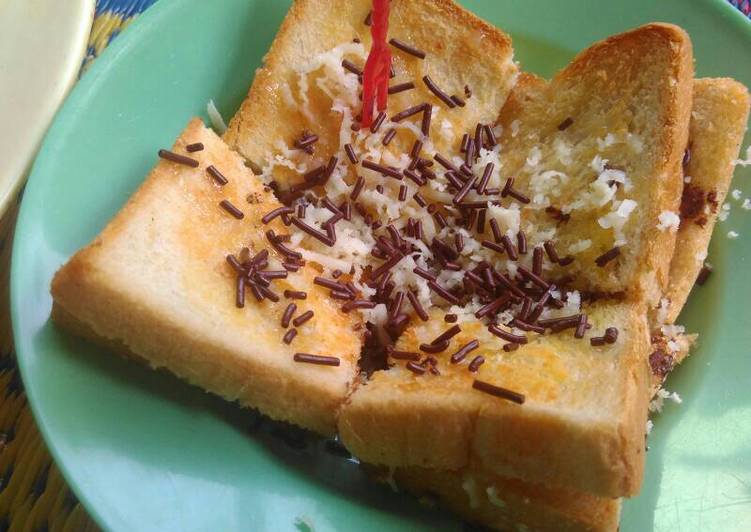 gambar untuk resep makanan Sarapan Sehat (Roti Bakar Coklat Keju)