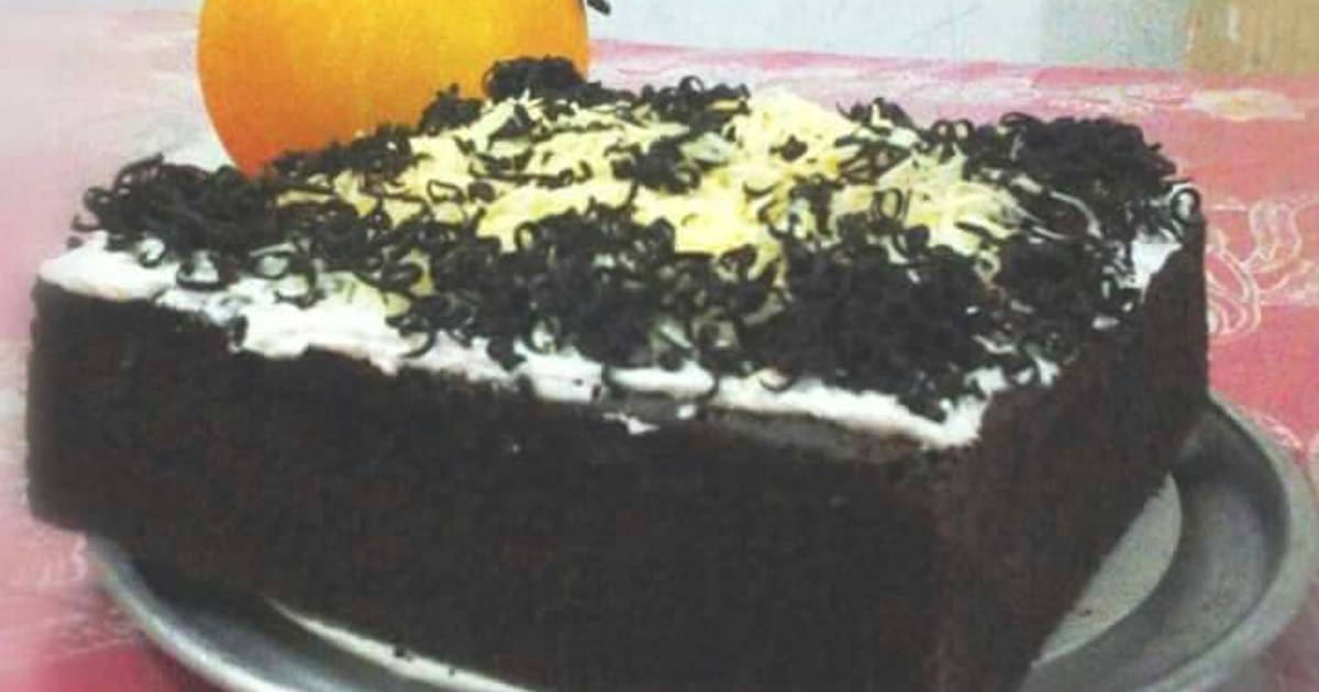 Resep Coklat cake lembut