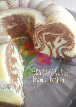 Zebra Cake Kukus