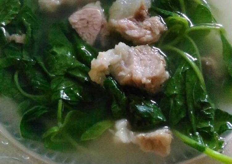 resep masakan Sayur bayem tetelan