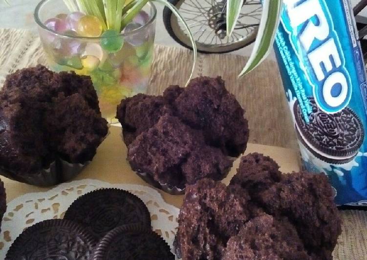 resep lengkap untuk Bolu Kukus Oreo