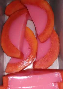 Puding pepaya