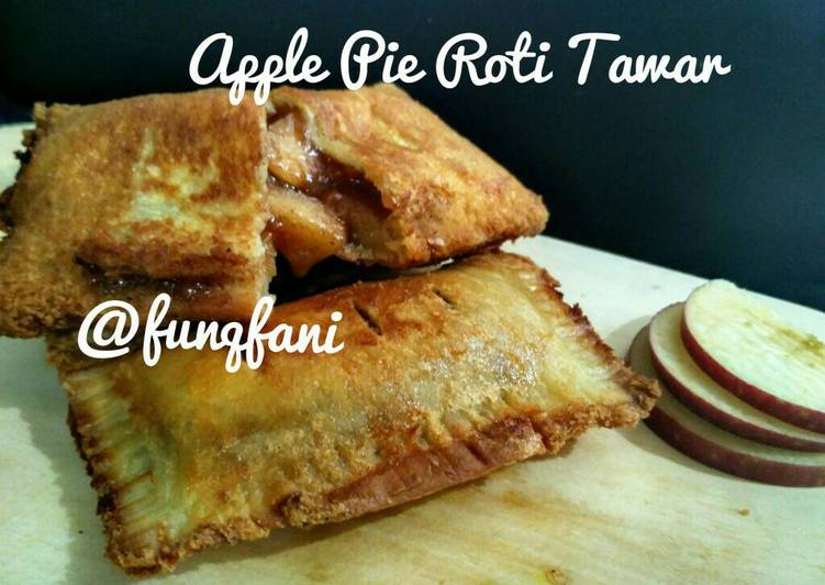 gambar untuk resep Apple Pie Roti Tawar No Puff Pastry