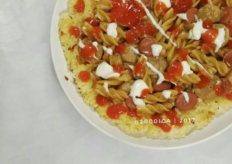 resep makanan Pizza Nasi