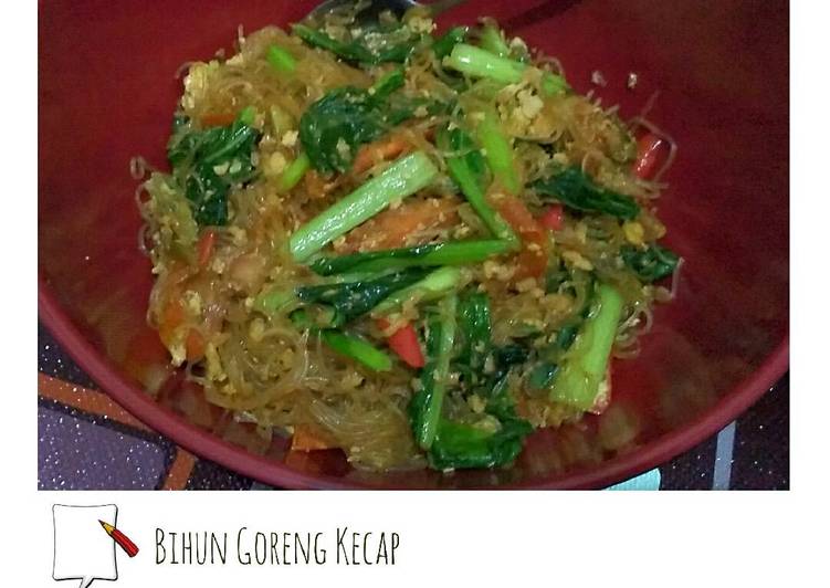 cara membuat Bihun Goreng Kecap