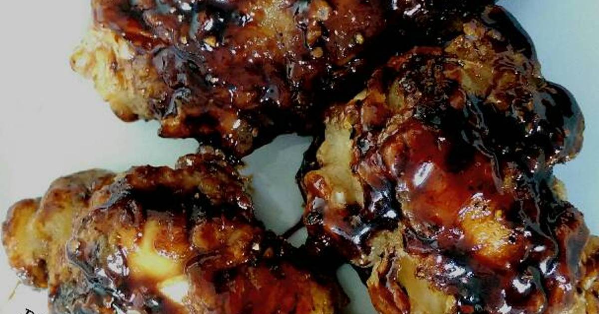 Resep Blackpepper Crispy Chicken Wing ala berrydelice