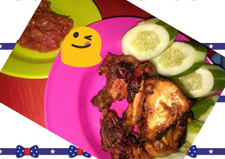 cara membuat AYAM BAKAR TEFLON (Bumbu simple tapi Endulllss)