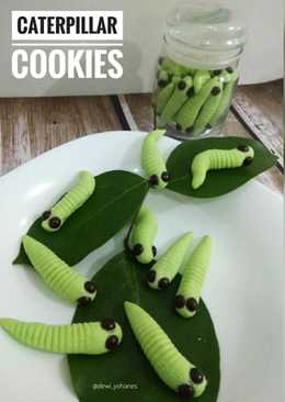 Caterpillar cookies