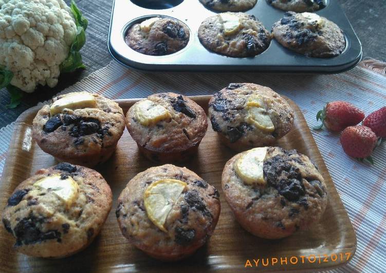 gambar untuk resep makanan Banana Muffin