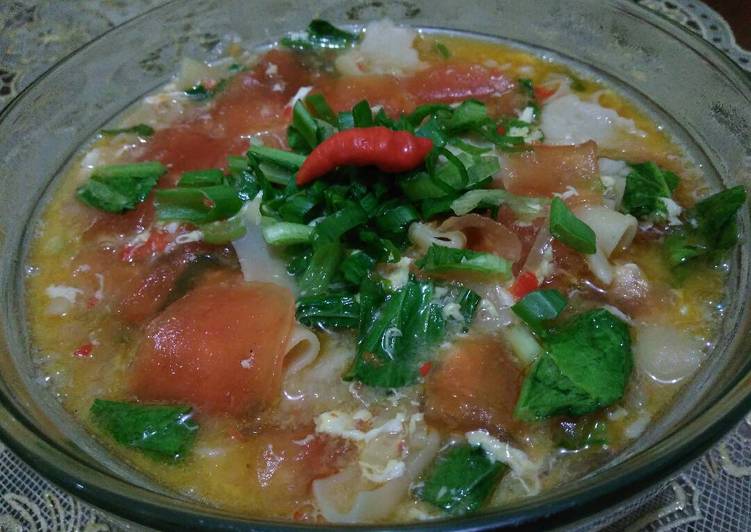 gambar untuk resep makanan Seblak Basah Otak-otak