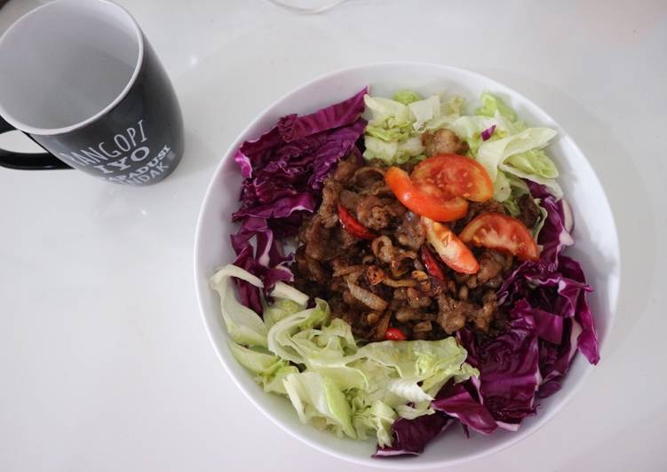 gambar untuk resep Sliced Beef Teriyaki