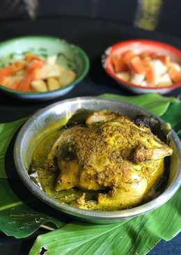 Ayam panggang oven bumbu kuning