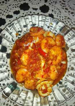 Balado Udang Cumi