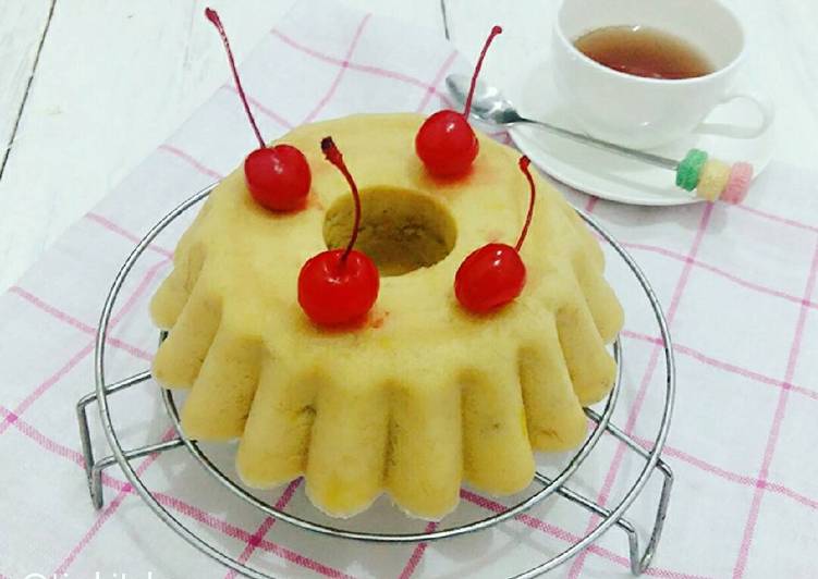 Resep Bolu Pisang (No Bake, No Mixer) By Martiwi