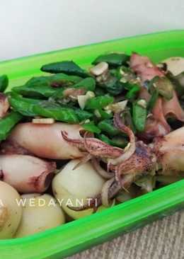 Cumi Asin Telor Puyuh