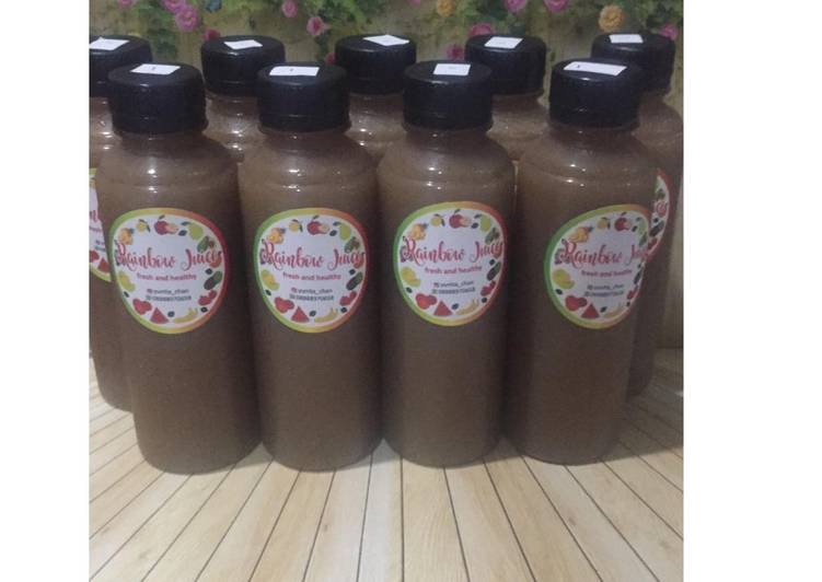 Resep Diet Juice Zucchini Strawberry Grape Orange By Yunita chandra