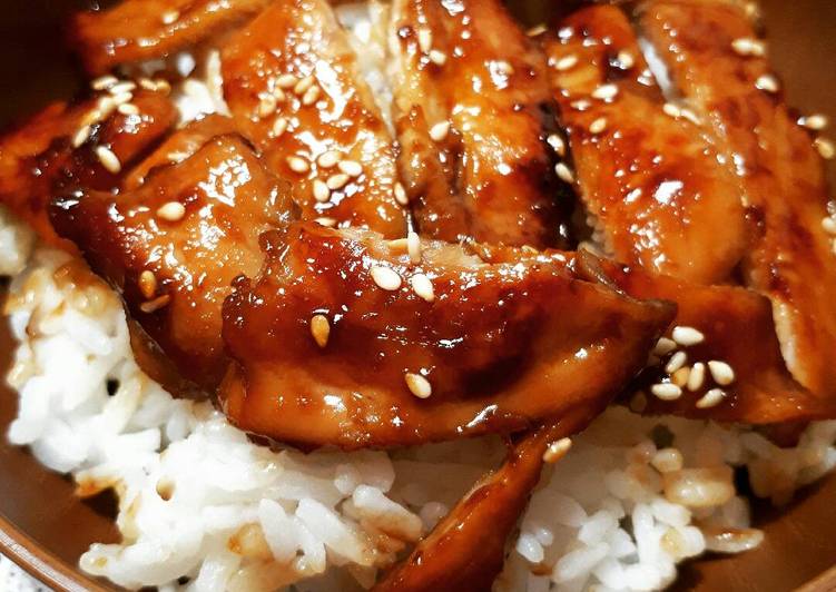 resep makanan Grilled Chicken Teriyaki