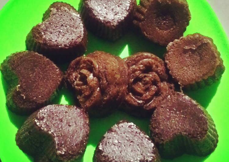 bahan dan cara membuat Brownies kukus coklat 6sdm