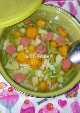 Sayur sop cemplung/ sop bening praktis