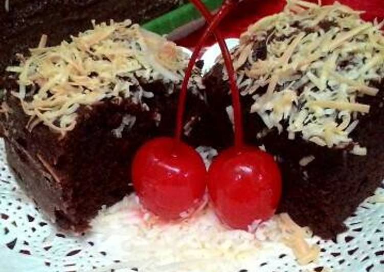 Resep Brownies panggang lembut Kiriman dari Bunda HasnaAlip