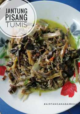 Jantung Pisang Tumis