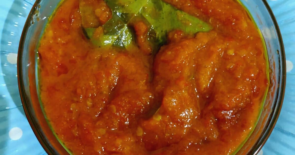 14 resep bumbu dasar balado enak dan sederhana Cookpad