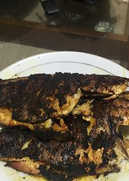 Ikan Kakap Merah Bakar