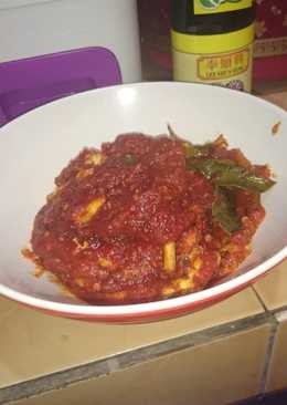 Ceplok Telur Balado Papua