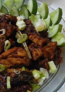 Ayam bakar kecap manis pedas#BikinRamadhanBerkesan