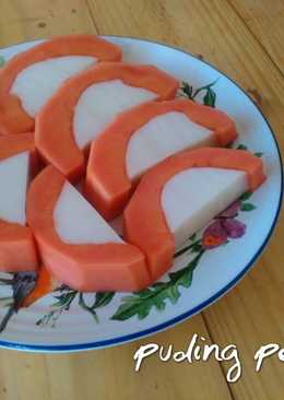 Puding Pepaya - Step lengkap dgn Foto
