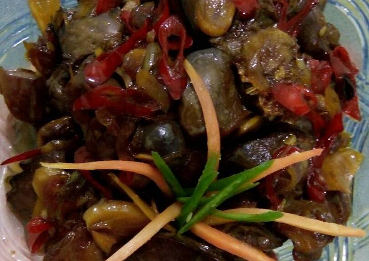 resep masakan Ati Ampela Kecap