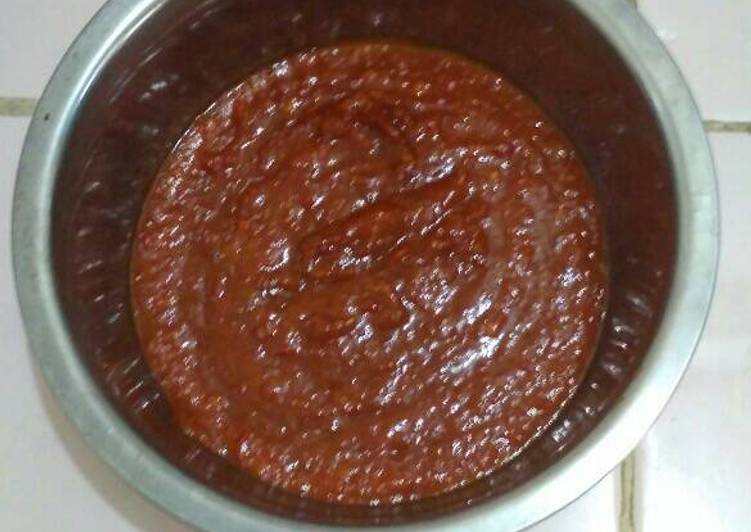 Sambel terasi teman gudeg recipe main photo