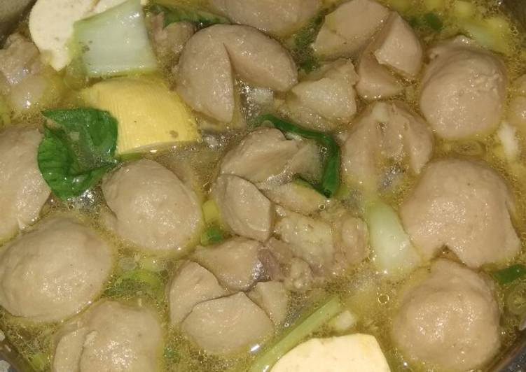 resep masakan Bakso kuah #inspirasiakhirpekan