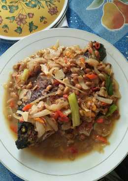 Ikan mas bumbu tauco simple