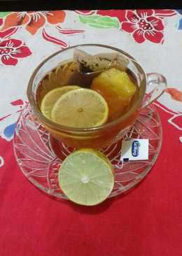 Lemon tea hangat