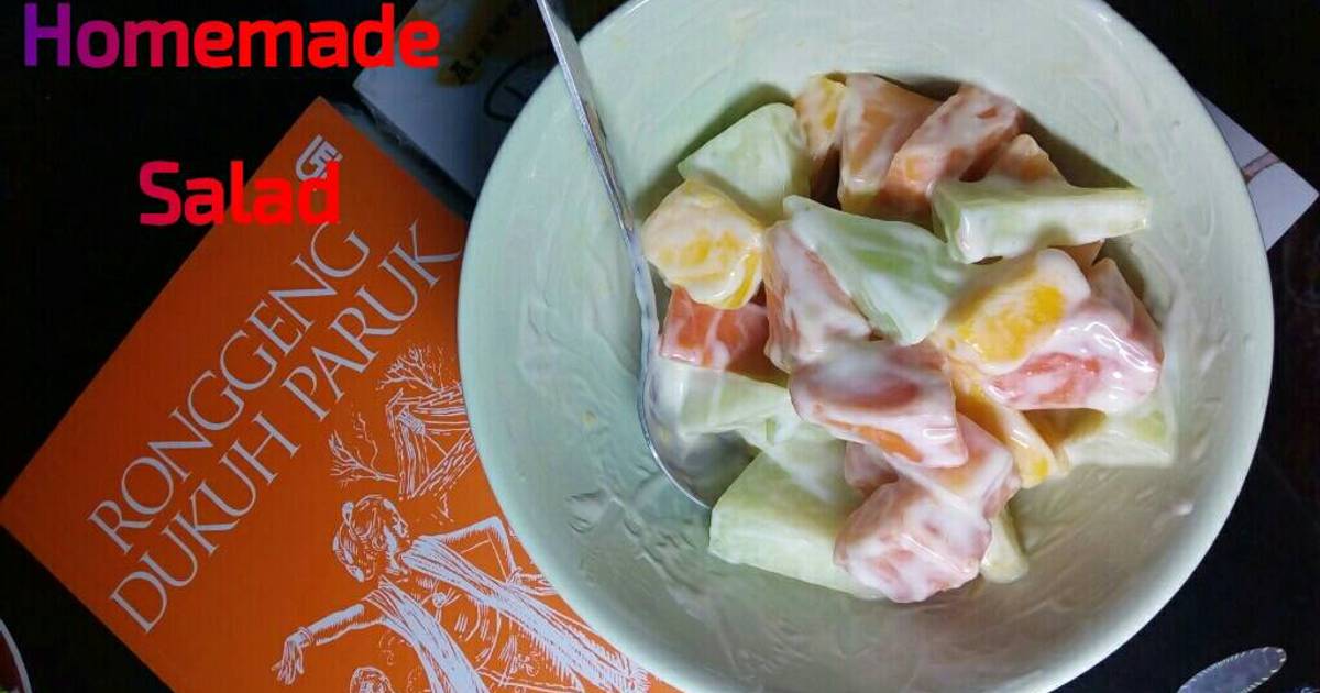 27 resep salad buah bisnis  enak dan sederhana Cookpad