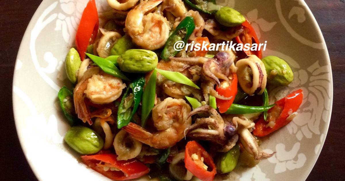 Resep Tumis  Cumi Udang  Pete  Dapur Kreasi