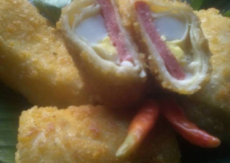 bahan dan cara membuat Risoles Mayo