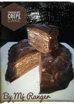 Chocolate crepe cake