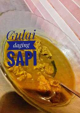 Gulai daging sapi simpel praktis