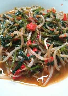 Tumis kangkung tauge