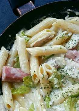 3 resep penne carbonara jamur ayam enak dan sederhana 