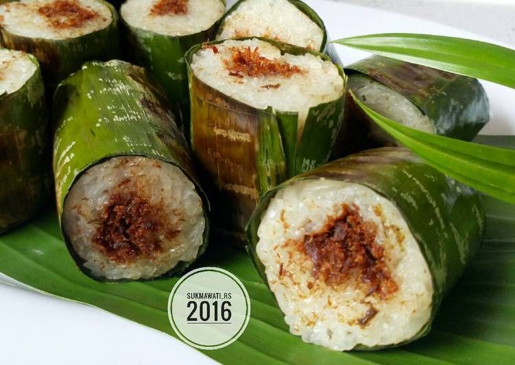 resep masakan Lemper Abon Tuna